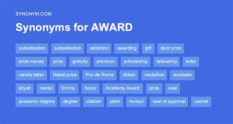 awarded synonym|another word for receiving awards.